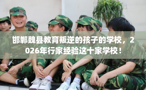 邯郸魏县教育叛逆的孩子的学校，2026年行家经验这十家学校！