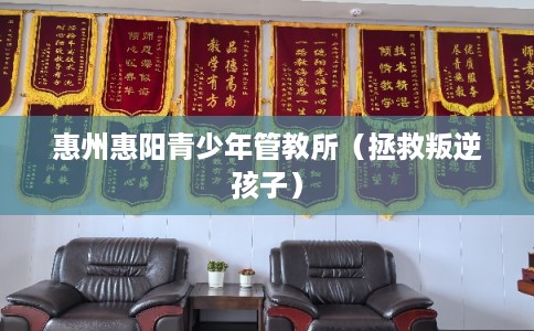 惠州惠阳青少年管教所（拯救叛逆孩子）