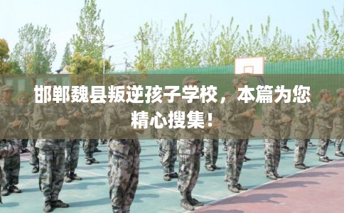 邯郸魏县叛逆孩子学校，本篇为您精心搜集！