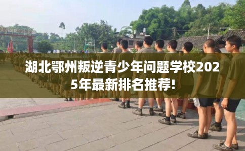 湖北鄂州叛逆青少年问题学校2025年最新排名推荐!