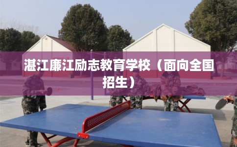 湛江廉江励志教育学校（面向全国招生）