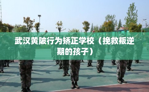 武汉黄陂行为矫正学校（挽救叛逆期的孩子）