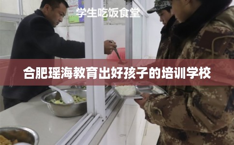 合肥瑶海教育出好孩子的培训学校