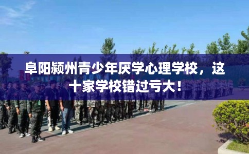 阜阳颍州青少年厌学心理学校，这十家学校错过亏大！