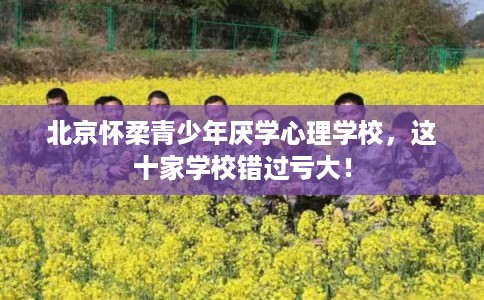 北京怀柔青少年厌学心理学校，这十家学校错过亏大！