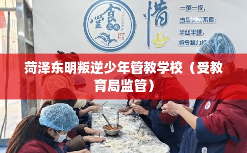 菏泽东明叛逆少年管教学校（受教育局监管）