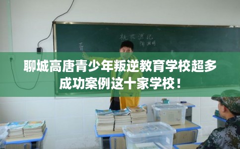 聊城高唐青少年叛逆教育学校超多成功案例这十家学校！