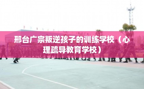 邢台广宗叛逆孩子的训练学校（心理疏导教育学校）