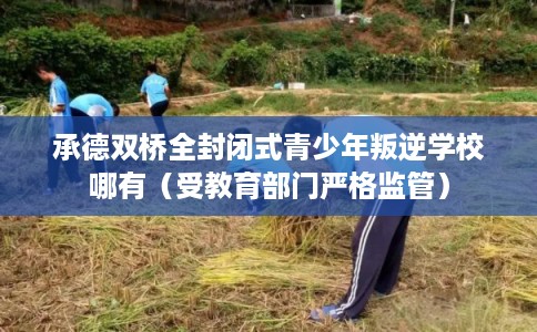 承德双桥全封闭式青少年叛逆学校哪有(受教育部门严格监管) 承德双桥全封闭式青少年叛逆学校哪有(受教育部门严格监管)