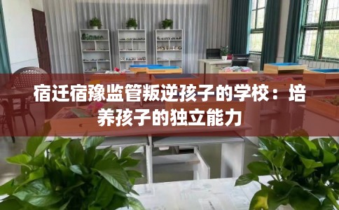 宿迁宿豫监管叛逆孩子的学校:培养孩子的独立能力 宿迁宿豫监管叛逆孩子的学校:培养孩子的独立能力