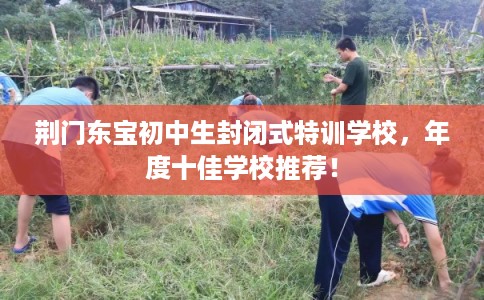 荆门东宝初中生封闭式特训学校，年度十佳学校推荐！