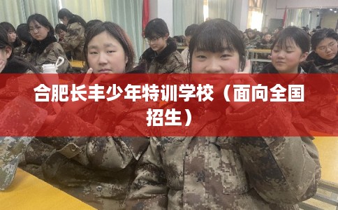 合肥长丰少年特训学校（面向全国招生）
