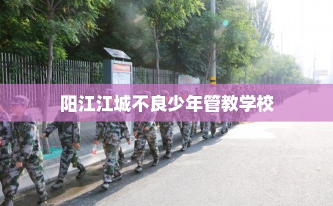 阳江江城不良少年管教学校