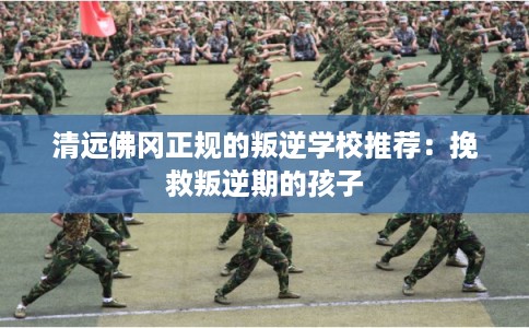 清远佛冈正规的叛逆学校推荐：挽救叛逆期的孩子