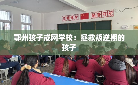 鄂州孩子戒网学校：拯救叛逆期的孩子