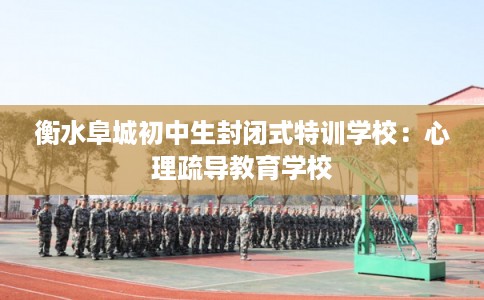 衡水阜城初中生封闭式特训学校：心理疏导教育学校
