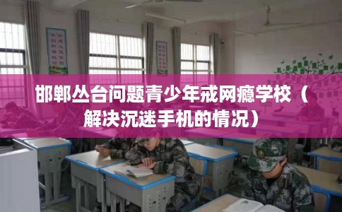 邯郸丛台问题青少年戒网瘾学校（解决沉迷手机的情况）