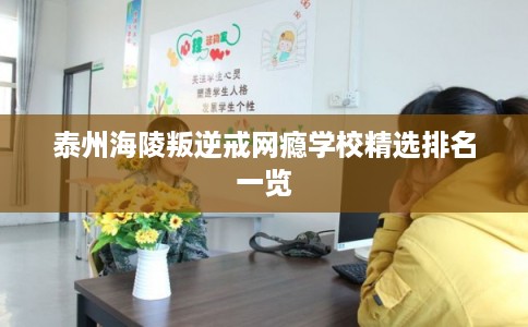 泰州海陵叛逆戒网瘾学校精选排名一览