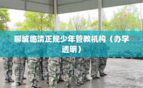 聊城临清正规少年管教机构（办学透明）