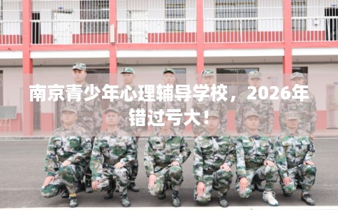 南京青少年心理辅导学校，2026年错过亏大！
