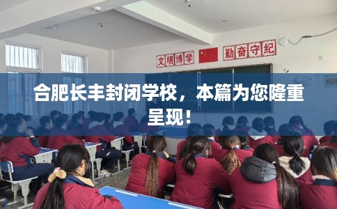 合肥长丰封闭学校，本篇为您隆重呈现！