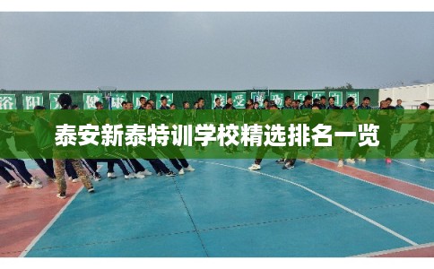 泰安新泰特训学校精选排名一览
