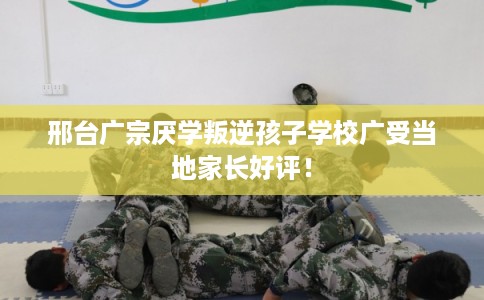 邢台广宗厌学叛逆孩子学校广受当地家长好评! 邢台广宗厌学叛逆孩子学校广受当地家长好评!