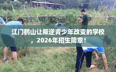 江门鹤山让叛逆青少年改变的学校,2026年招生简章! 江门鹤山让叛逆青少年改变的学校,2026年招生简章!