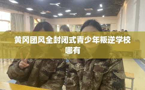 黄冈团风全封闭式青少年叛逆学校哪有