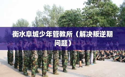 衡水阜城少年管教所（解决叛逆期问题）