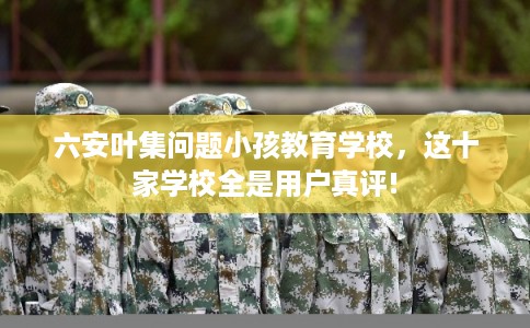 六安叶集问题小孩教育学校，这十家学校全是用户真评!