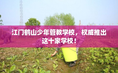 江门鹤山少年管教学校，权威推出这十家学校！