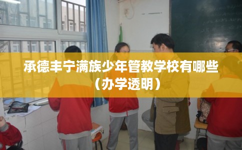 承德丰宁满族少年管教学校有哪些（办学透明）