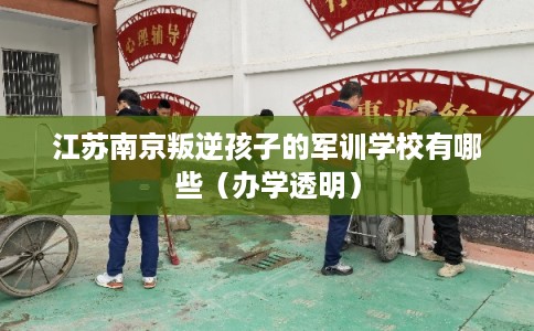 江苏南京叛逆孩子的军训学校有哪些(办学透明) 江苏南京叛逆孩子的军训学校有哪些(办学透明)