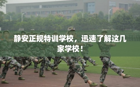 静安正规特训学校，迅速了解这几家学校！