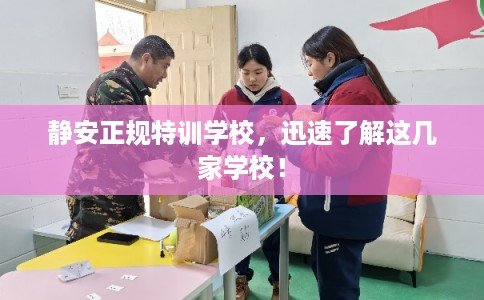 静安正规特训学校，迅速了解这几家学校！
