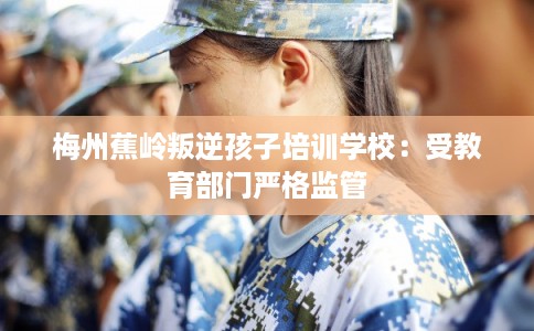 梅州蕉岭叛逆孩子培训学校:受教育部门严格监管 梅州蕉岭叛逆孩子培训学校:受教育部门严格监管