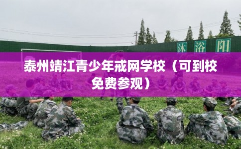 泰州靖江青少年戒网学校(可到校免费参观) 泰州靖江青少年戒网学校(可到校免费参观)