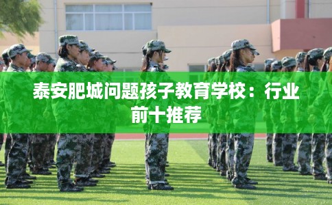 泰安肥城问题孩子教育学校：行业前十推荐