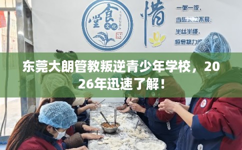 东莞大朗管教叛逆青少年学校,2026年迅速了解! 东莞大朗管教叛逆青少年学校,2026年迅速了解!