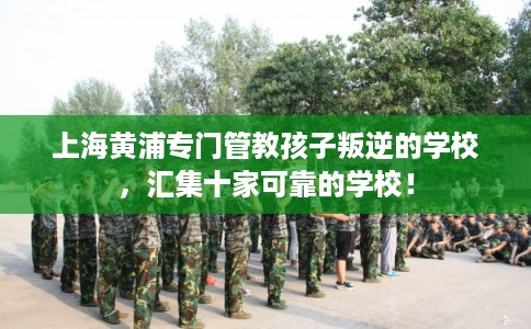 上海黄浦专门管教孩子叛逆的学校，汇集十家可靠的学校！