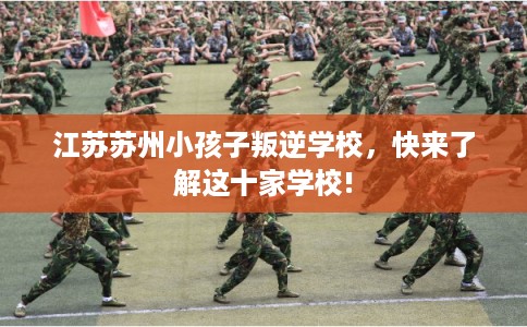 江苏苏州小孩子叛逆学校，快来了解这十家学校!