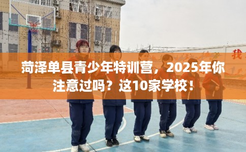 菏泽单县青少年特训营,2025年你注意过吗?这10家学校! 菏泽单县青少年特训营,2025年你注意过吗?这10家学校!