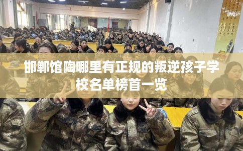 邯郸馆陶哪里有正规的叛逆孩子学校名单榜首一览