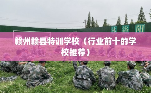 赣州赣县特训学校（行业前十的学校推荐）