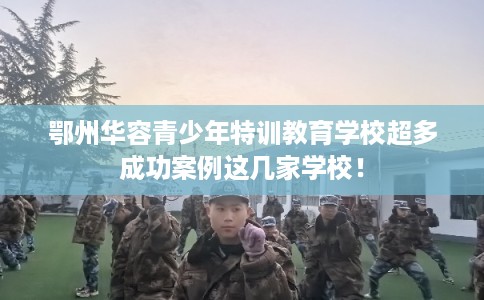 鄂州华容青少年特训教育学校超多成功案例这几家学校！