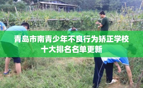 青岛市南青少年不良行为矫正学校十大排名名单更新
