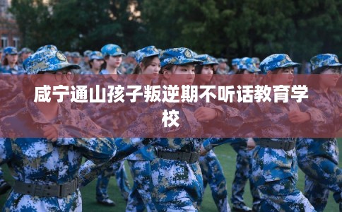 咸宁通山孩子叛逆期不听话教育学校