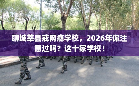 聊城莘县戒网瘾学校，2026年你注意过吗？这十家学校！
