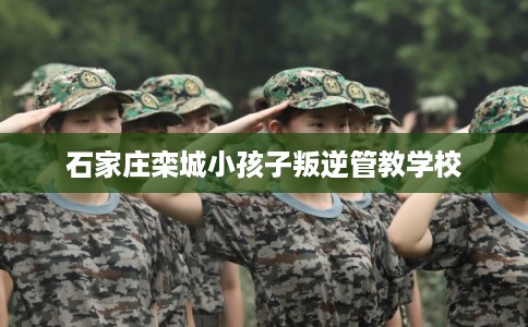 石家庄栾城小孩子叛逆管教学校